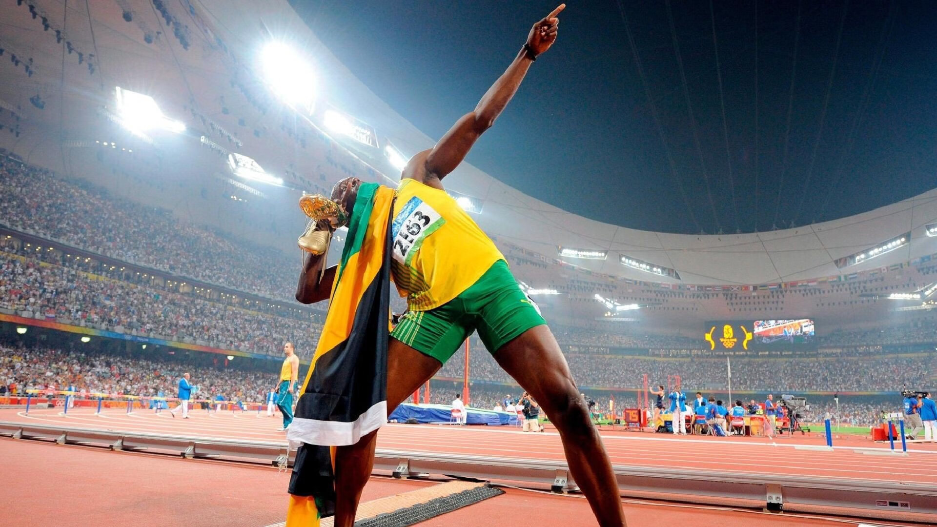 运动员技术展示:一杆定江山的经典瞬间,单杆运动员视频